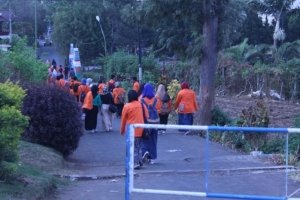 Perjalanan menuju tempat pelatihan hidroponik di Kusuma Agrowisata Malang